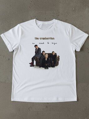 The Cranberries No Need To Argue Graphic T-Shirt – Vintage 90s Band Tee, Retro